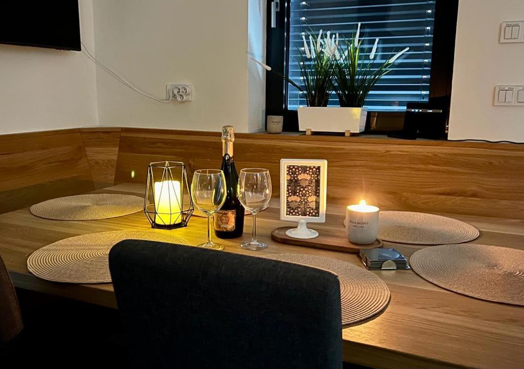 Výhled z ubytování