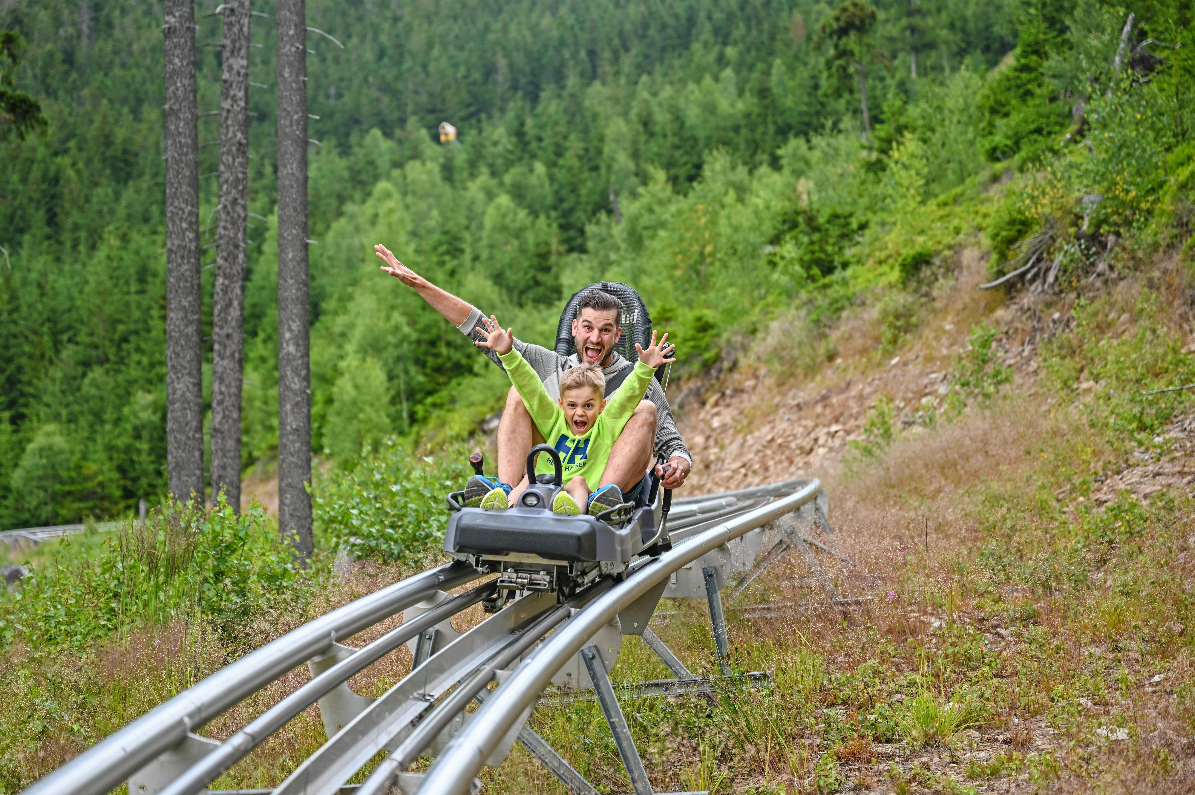 Mamutí dráha – bobová dráha pro celou rodinu