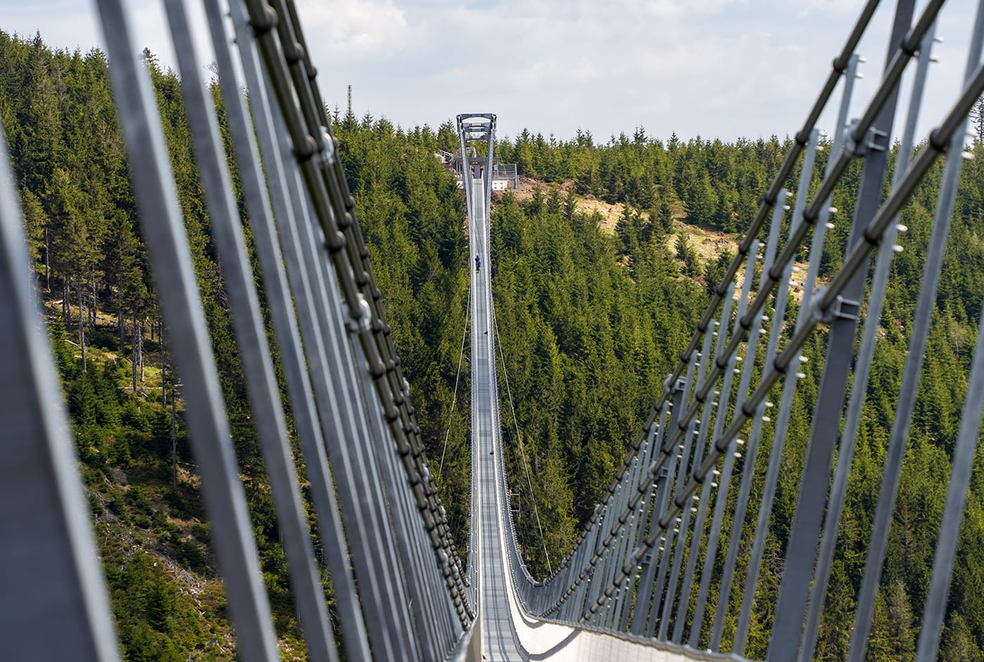 Sky Bridge 721 – nejdelší visutý most světa, Dolní Morava